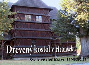 Kostol Hronsek - dest