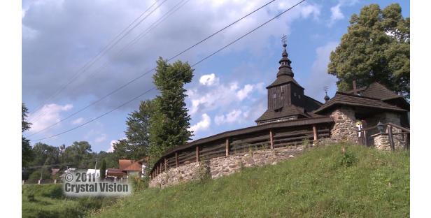 Drevený kostol v Ruskom Potoku